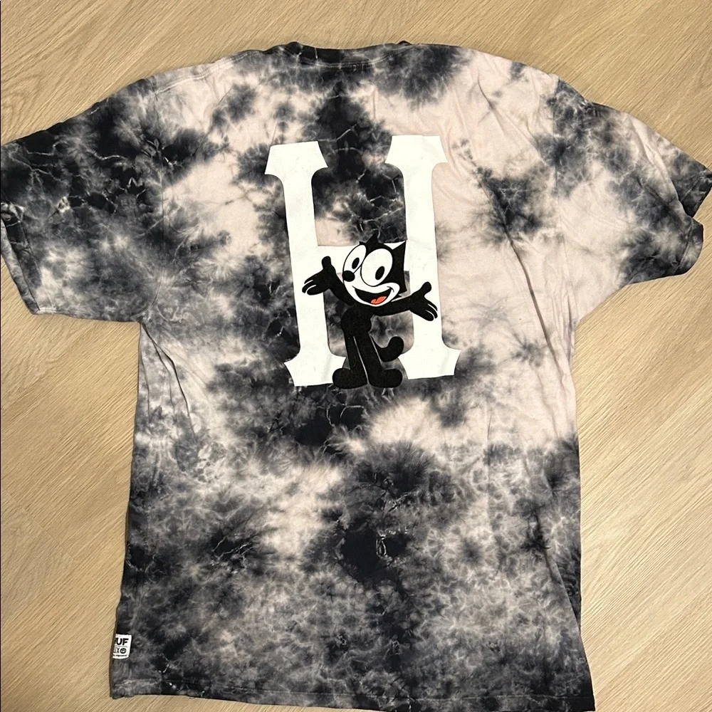 Huf Felix The Cat Tie-Dye Graphic T-Shirt - Picture 3 of 3